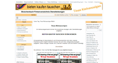 Desktop Screenshot of kleinanzeigen.tinas-reitshop.de